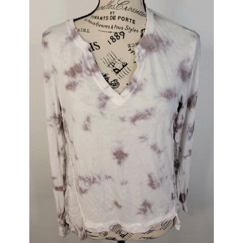 Young Fabulous & Broke Pullover Womens Sz XS Tie Dye Long Sleeves Slouchy